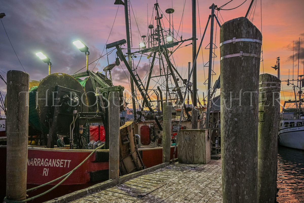 Before the Harbor Wakes