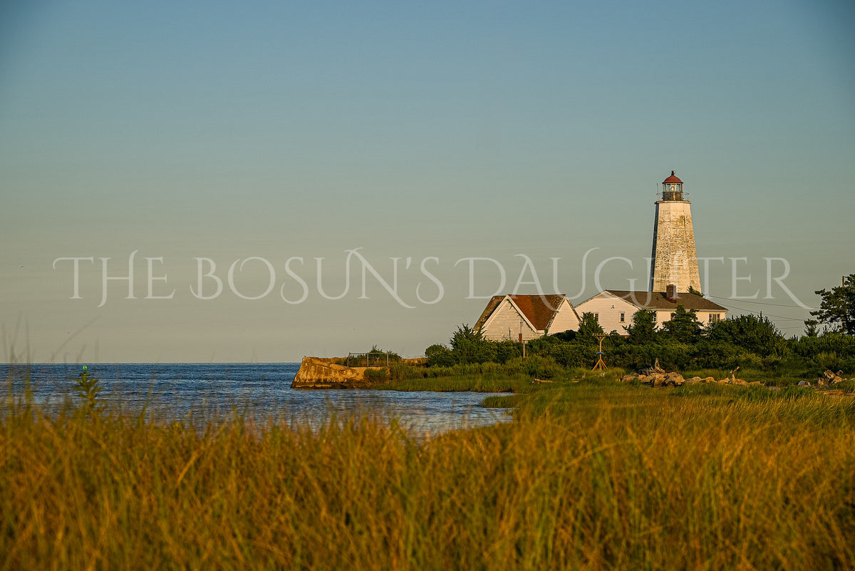 Golden Hour Over Lynde Point Light