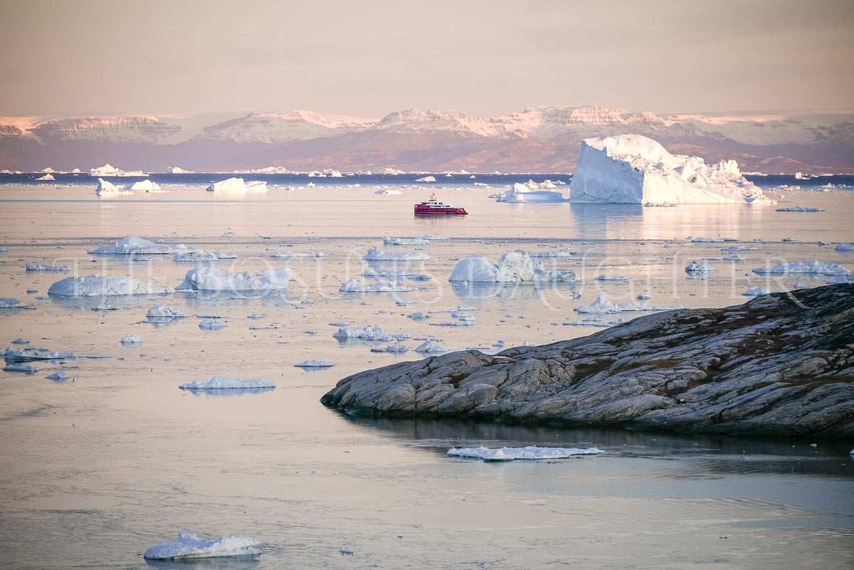 Icebergs of Disko Bay