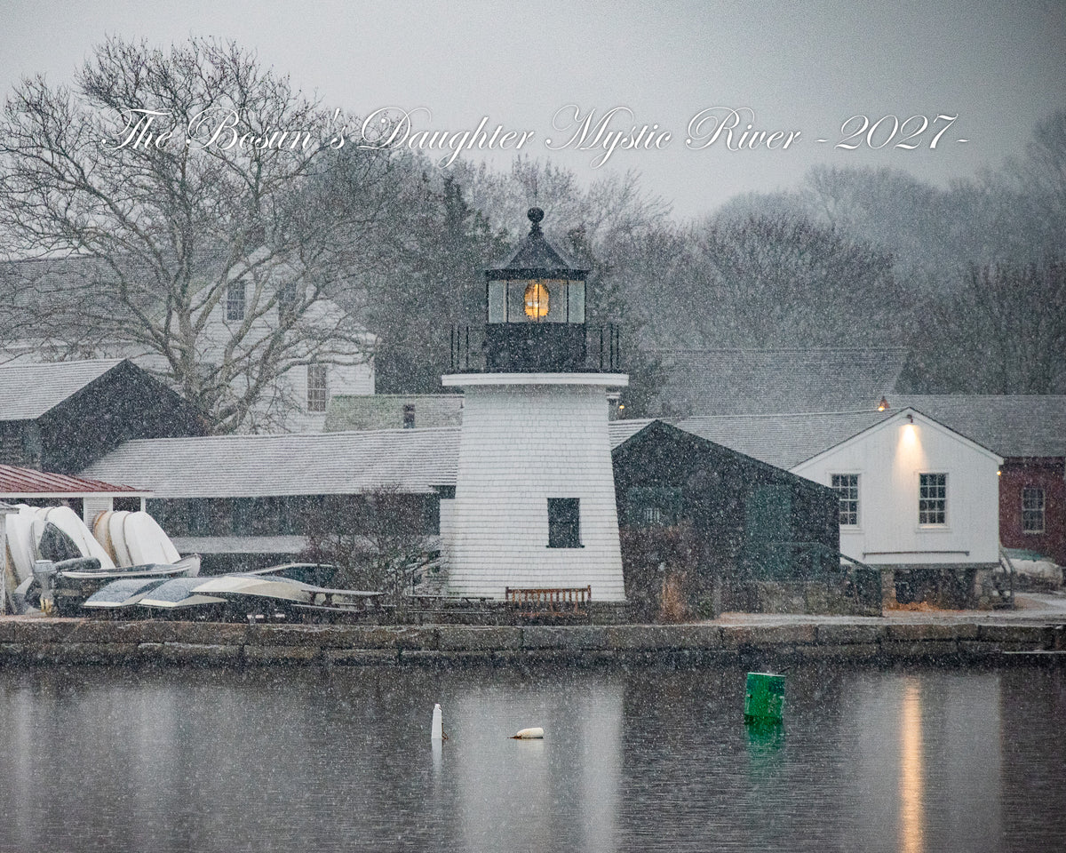 Mystic River Connecticut Calendar 2027